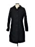 Lands' End 100% Polyester Black Trenchcoat Size XS - photo 1