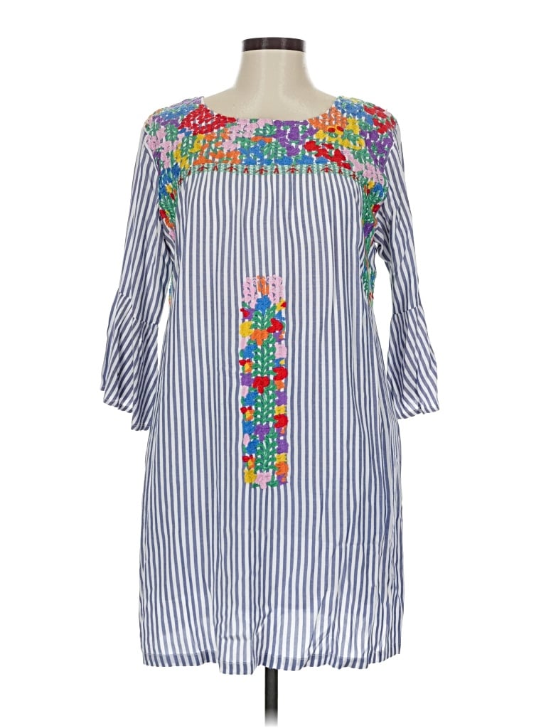 Pre-owned J.marie Casual Dress In Blue