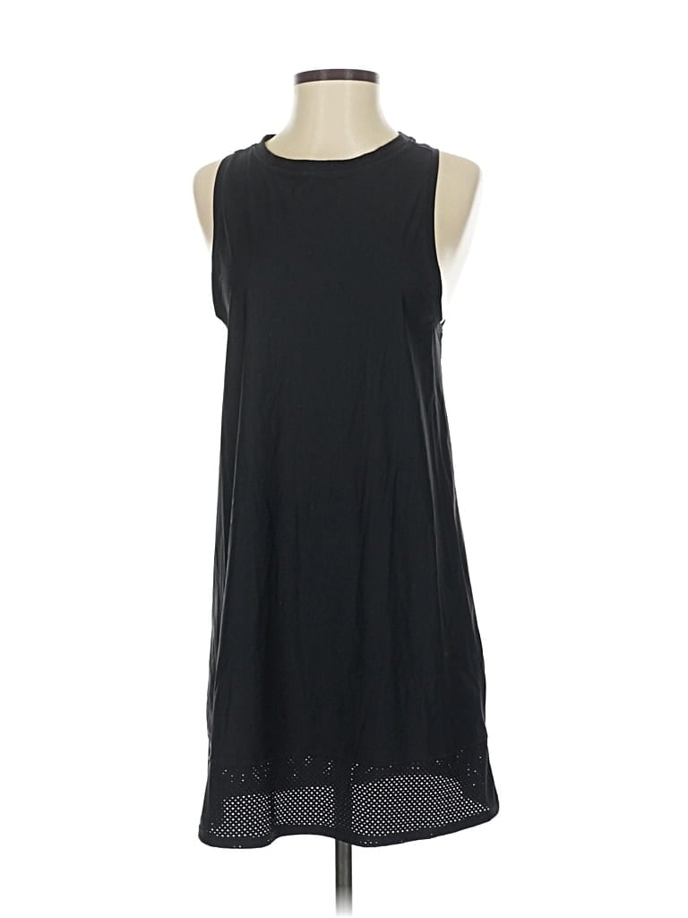 Pre-owned Athleta Casual Dress In Black