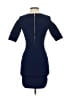 Cache Solid Blue Casual Dress Size XS - photo 2