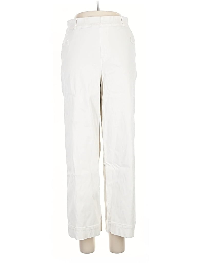 Pre-owned Spanx Casual Pants In White