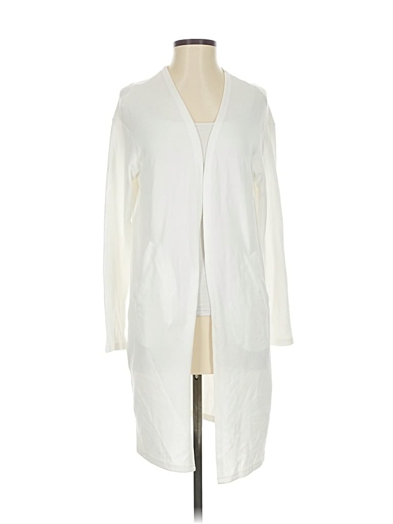 Pre-owned Unbranded Cardigan Sweater In White
