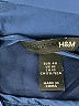 H&M Blue 3/4 Sleeve Blouse Size 10 - photo 6