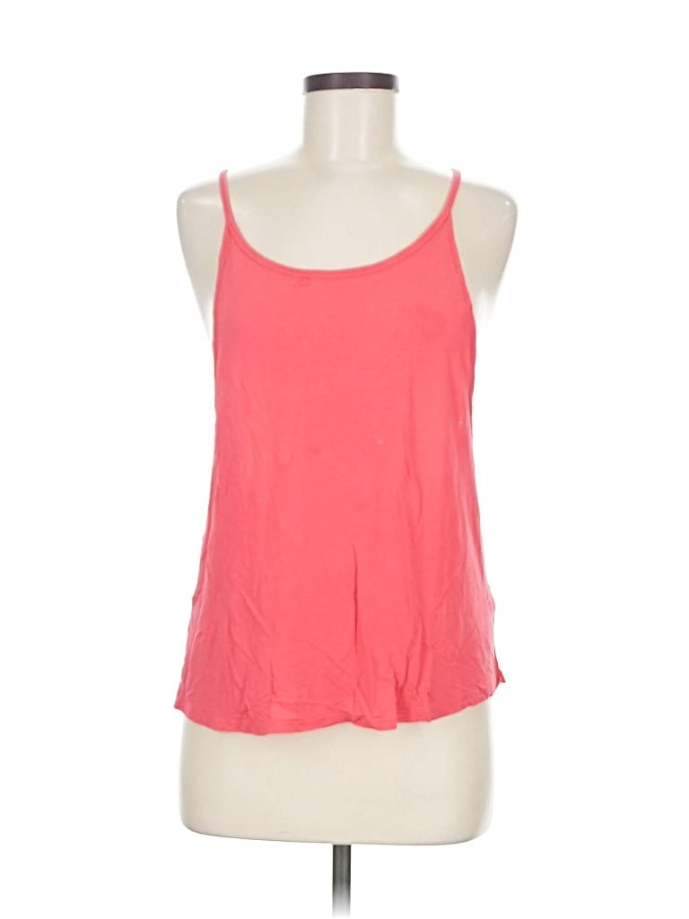 Pre-owned Forever 21 Tank Top Pink Halter Neckline Tops