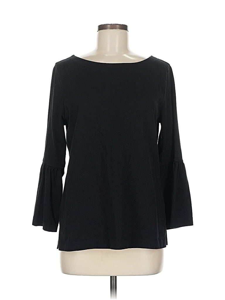 Pre-owned J.crew Factory Store Pullover Sweater In Black