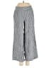 Max Studio Stripes Silver Linen Pants Size XS - photo 1