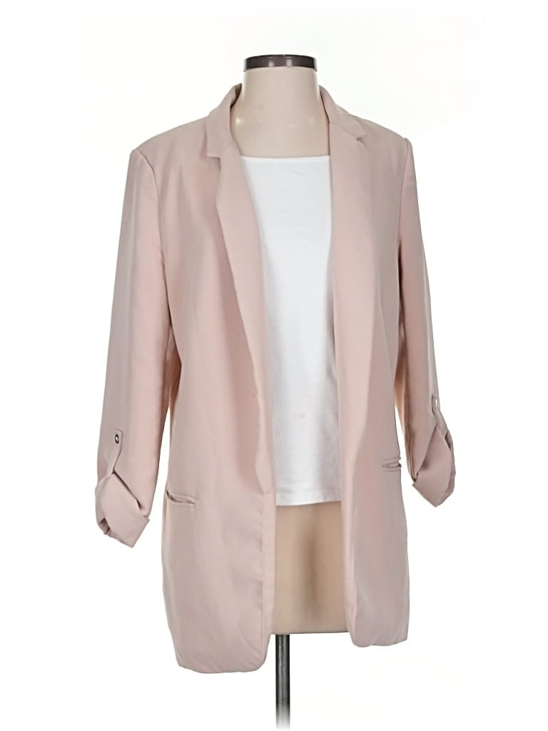 Pre-owned T Tahari Blazer Jacket In Pink