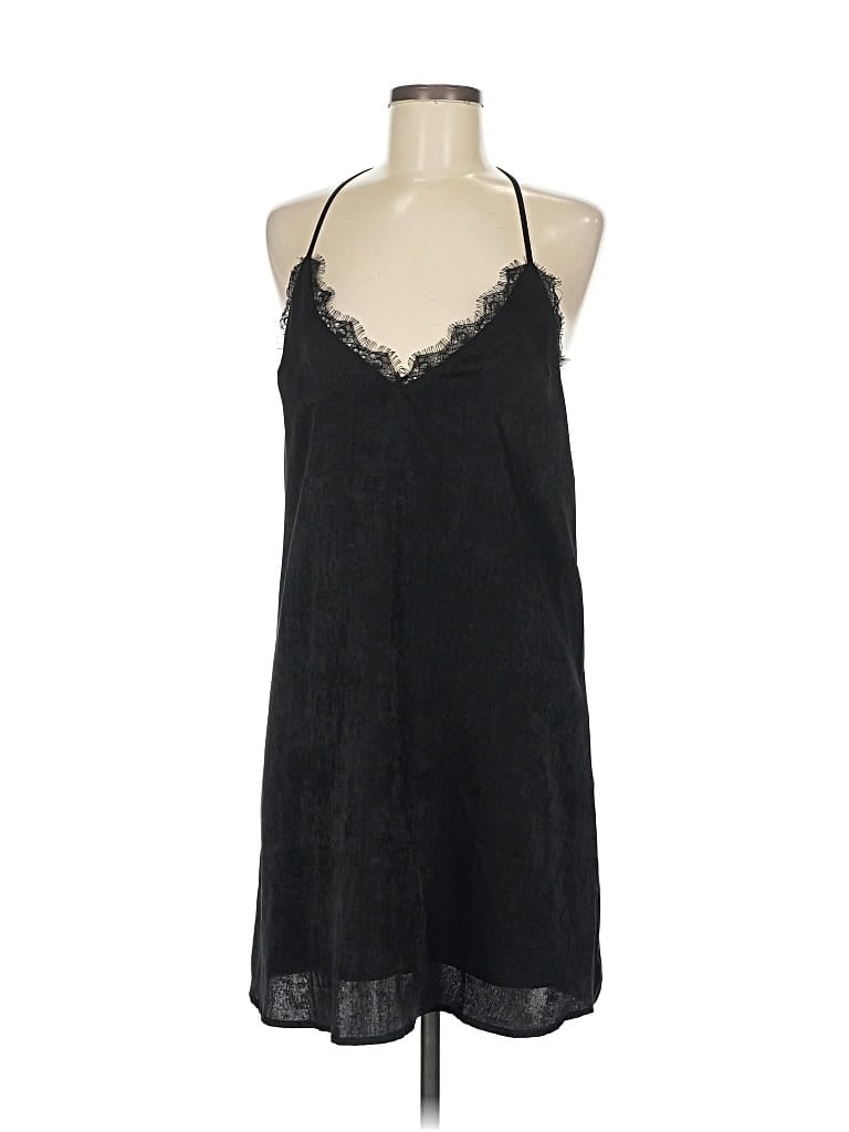 Pre-owned Lush Casual Dress In Black