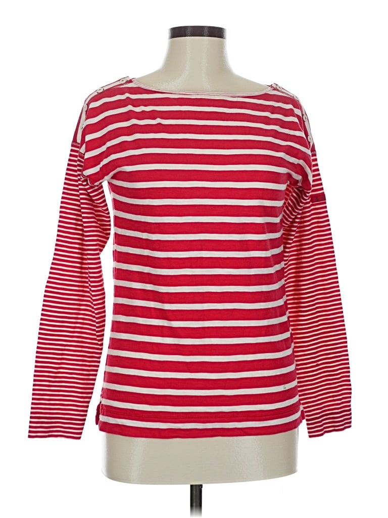 Pre-owned Polo Ralph Lauren Long Sleeve T-shirt In Red