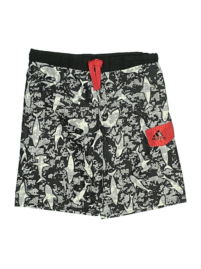 Pre-owned Adidas Originals Kids' Board Shorts In Gray