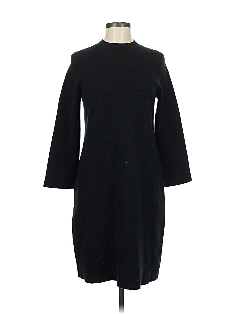 Pre-owned Eileen Fisher Casual Dress In Black