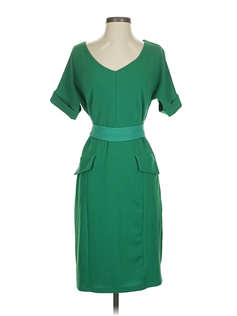 Pre-owned New York And Company Cocktail Dress In Green