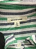 Max Studio Stripes Green Short Sleeve Button-Down Shirt Size L - photo 7