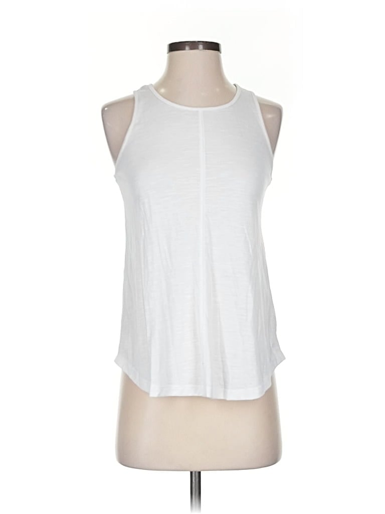 Pre-owned Mudd Sleeveless Top White Halter Neckline Tops