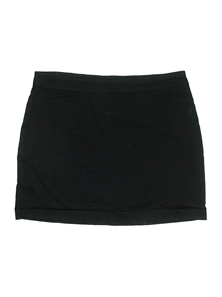 Pre-owned Croft & Barrow Active Skort In Black