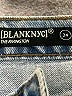 Blank NYC 100% Cotton Hearts Blue Jeans Size 24 waist - photo 4