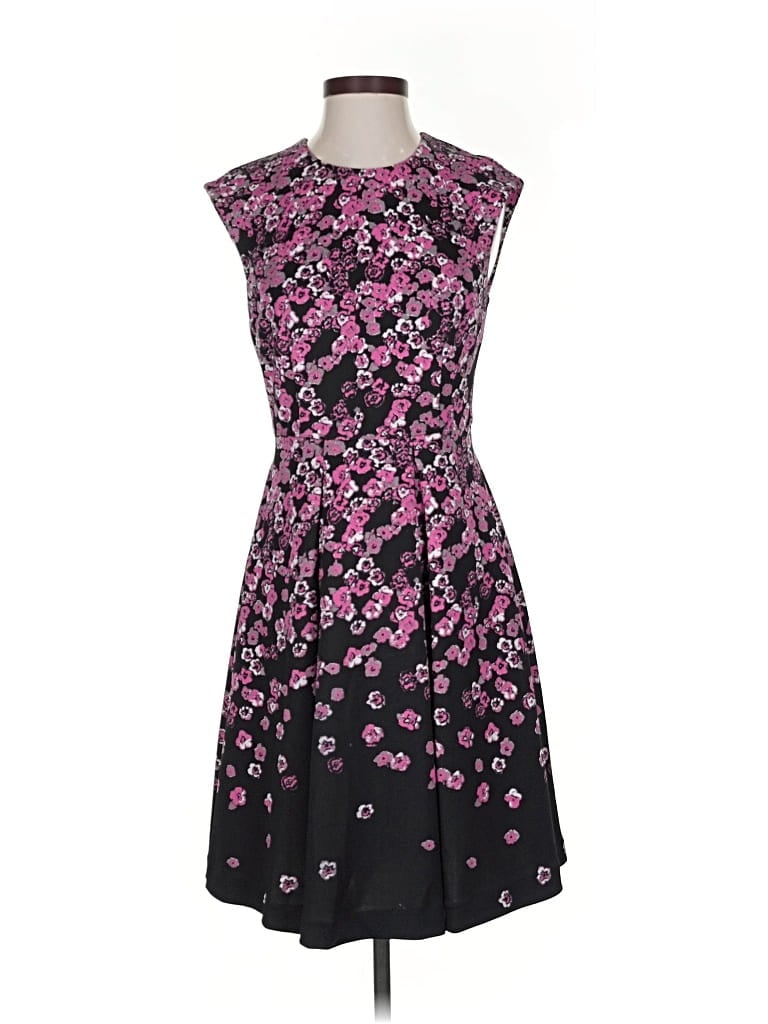 Pre-owned Plenty By Tracy Reese Cocktail Dress In Purple