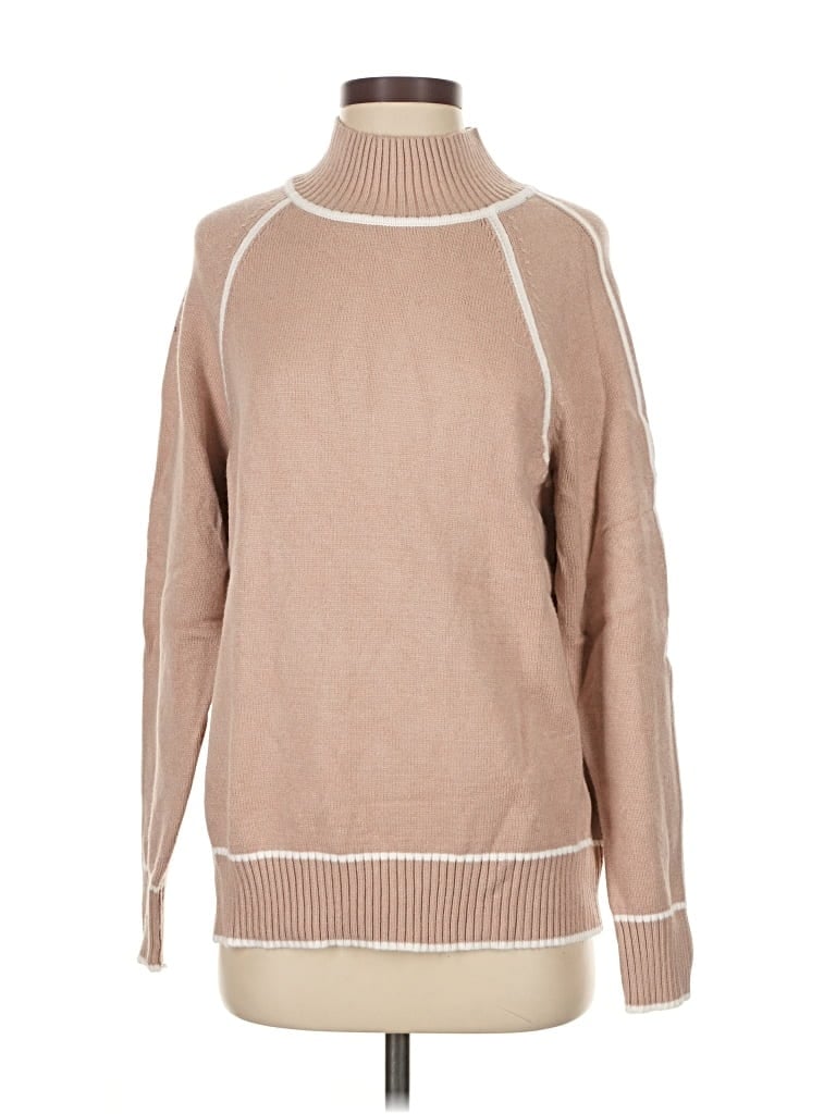 Pre-owned Merokeety Turtleneck Sweater In Brown