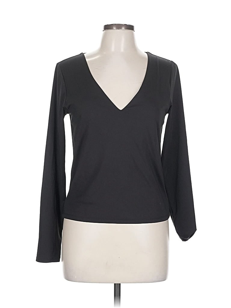 Pre-owned Old Navy 3/4 Sleeve T-shirt In Gray