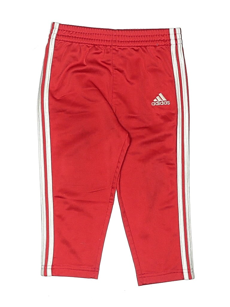 Pre-owned Adidas Originals Kids' Track Pants In Red