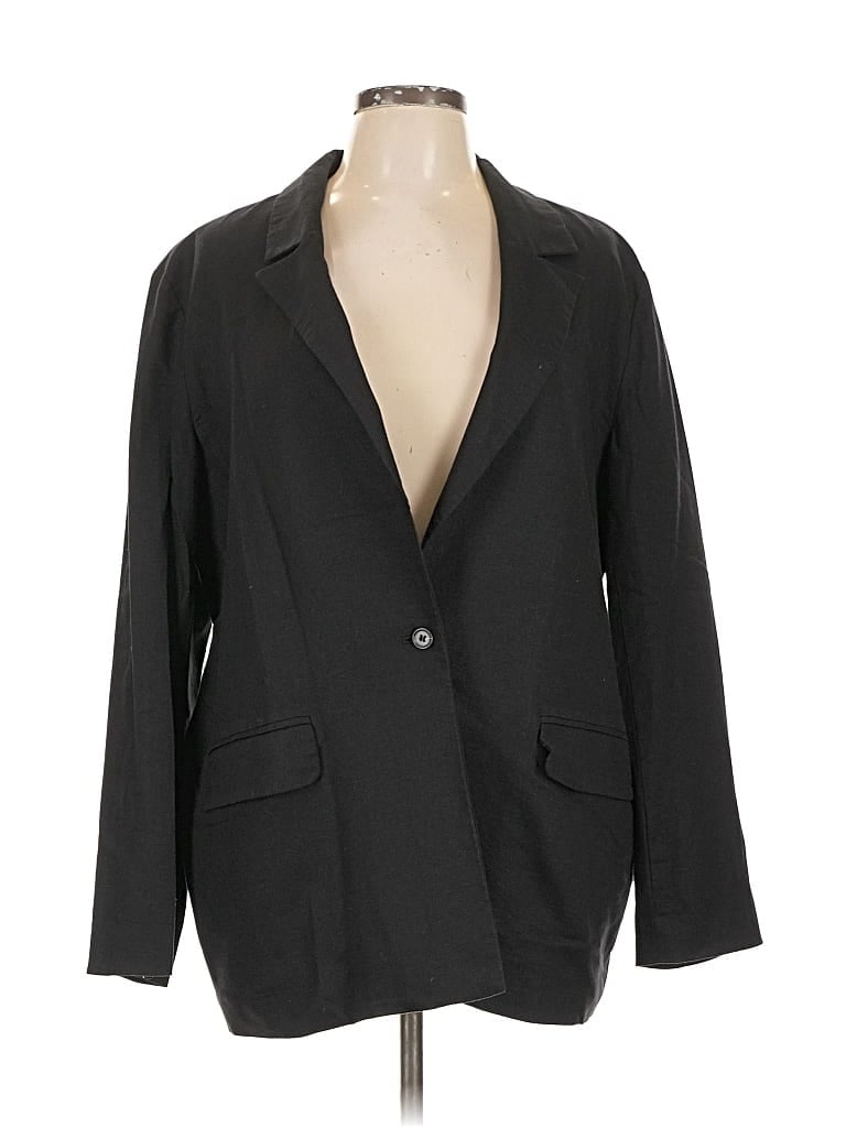 Pre-owned Treasure & Bond Blazer Jacket In Black
