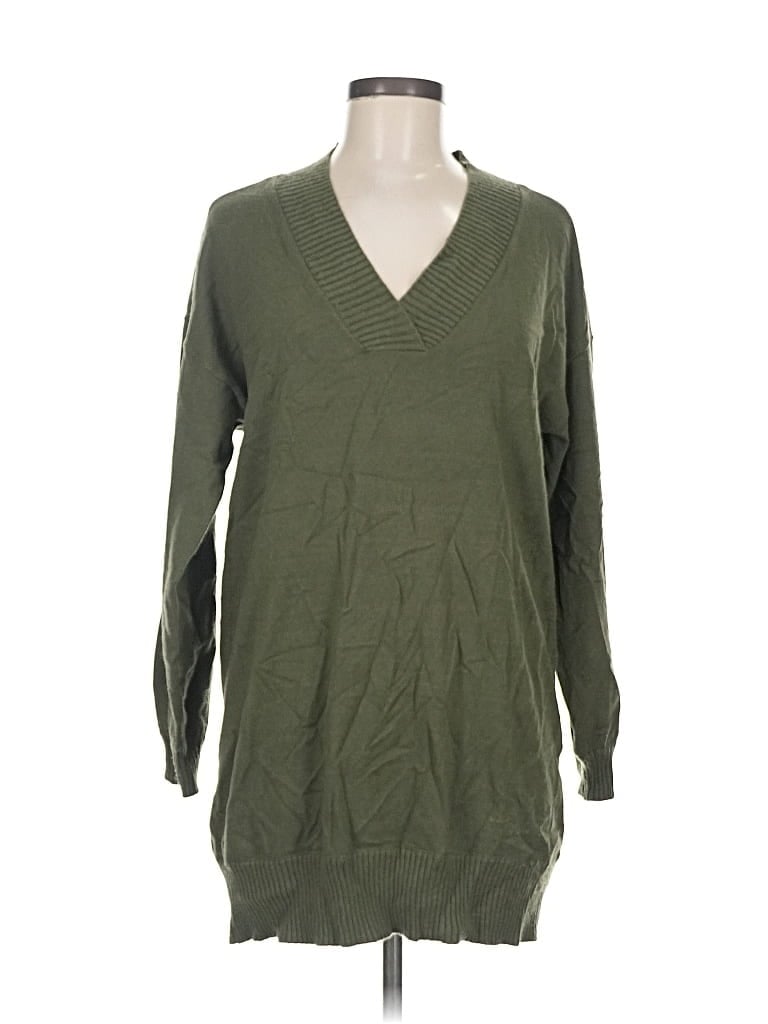 Pre-owned Steve Madden Pullover Sweater In Green