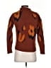 Madewell Animal Print Brown Pullover Sweater Size XXS - photo 2