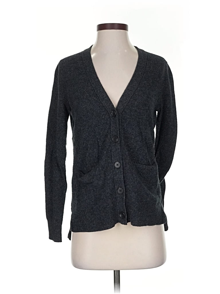 Pre-owned Madewell Cardigan Sweater In Gray