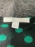 Juniper + Lime 100% Polyester Polka Dots Teal Black Long Sleeve Blouse Size S - photo 7