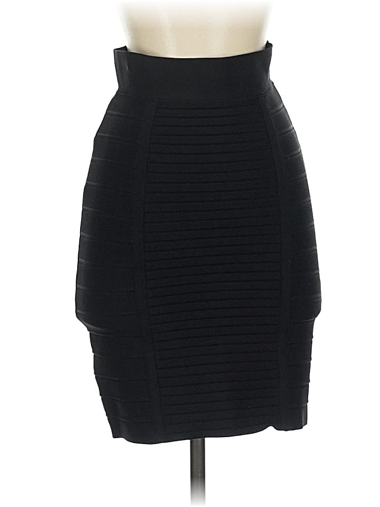 Pre-owned Bcbgmaxazria Formal Skirt In Black