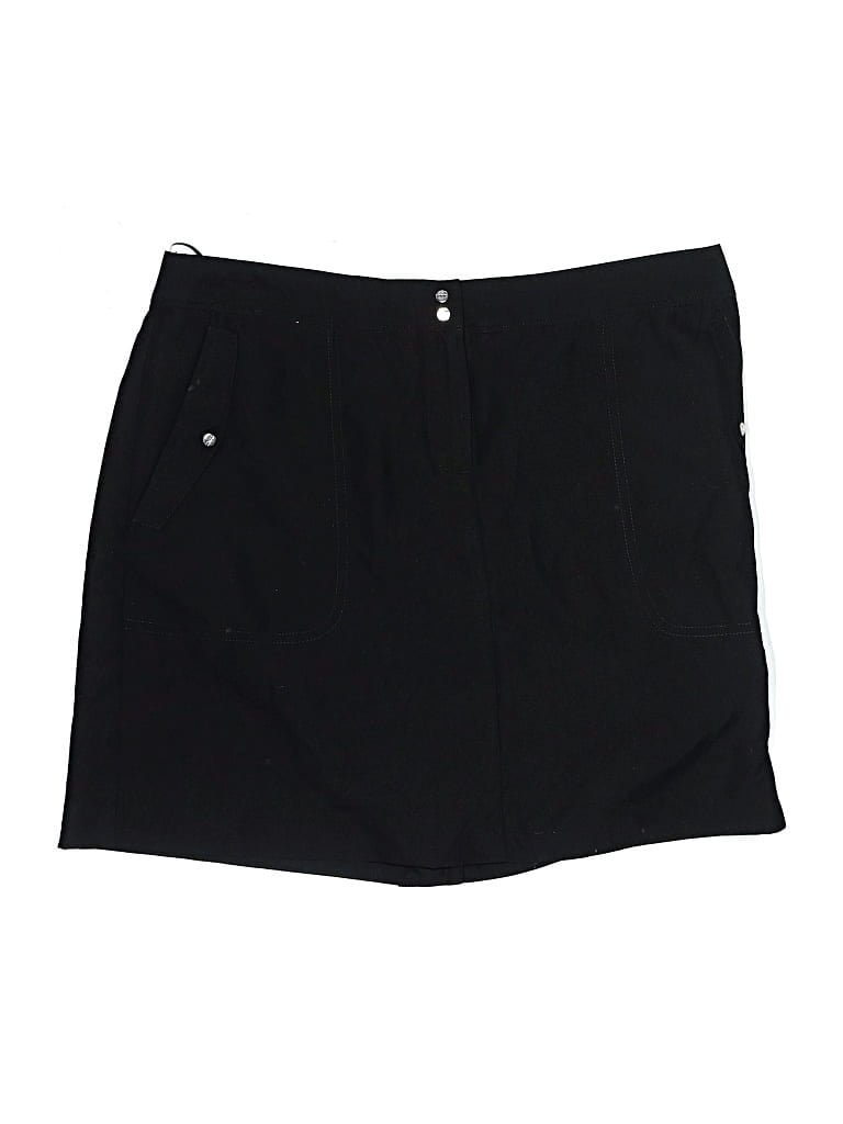 Pre-owned Izod Active Skort In Black
