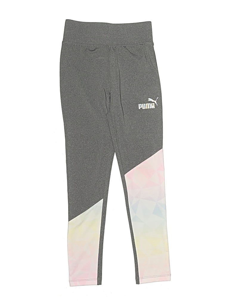 Pre-owned Puma Kids' Sweatpants In Gray