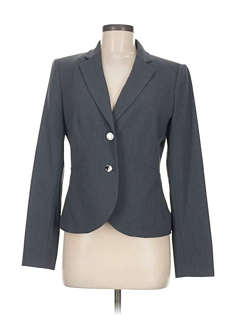 Pre-owned Calvin Klein Blazer Jacket In Gray