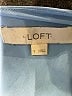 Ann Taylor LOFT 100% Polyester Blue Sleeveless Blouse Size S (estimated) - photo 7