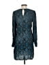 Ichi 100% Viscose Teal Long Sleeve Top Size EU 34 / US 4 - photo 2