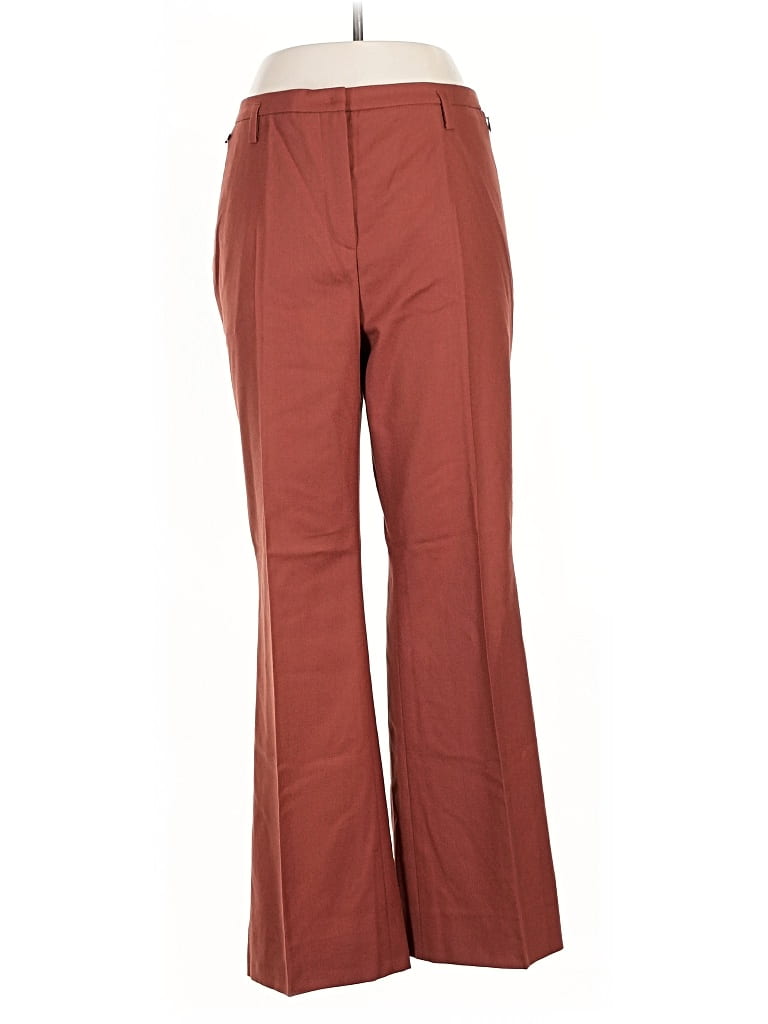 Pre-owned Akris Dress Pants In Brown