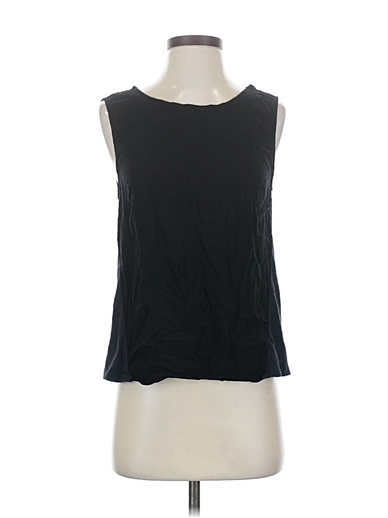 Pre-owned Splendid Sleeveless T-shirt In Black