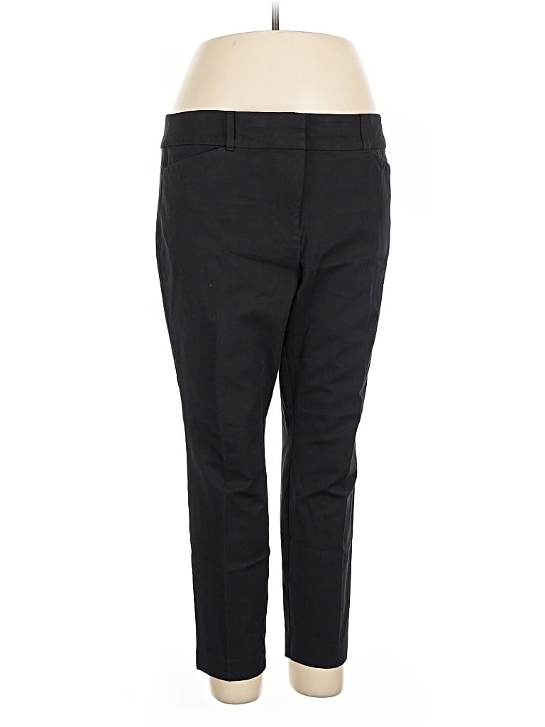 Pre-owned Ann Taylor Loft Outlet Dress Pants In Black