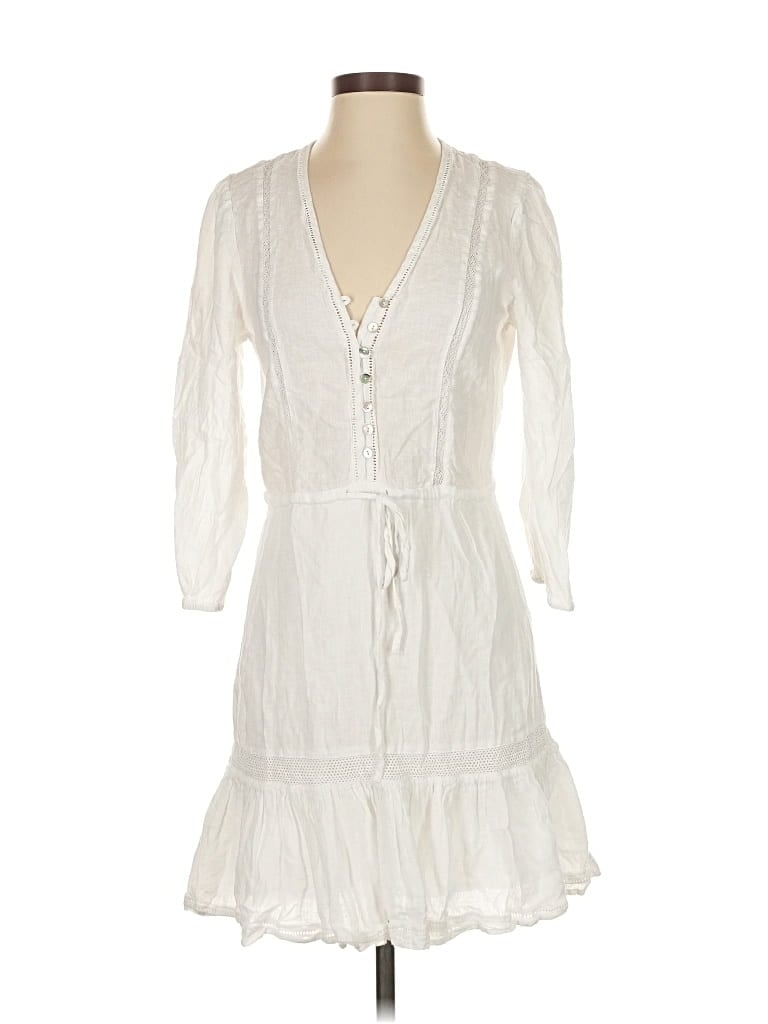 Pre-owned Rails Casual Dress In White