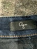 Aqua Chevron-herringbone Blue Jeans Size 28 waist - photo 7