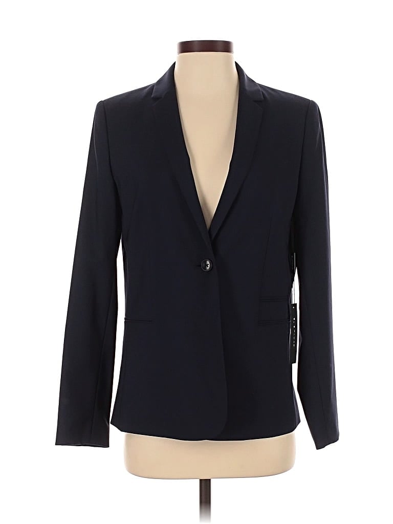 Pre-owned Tahari Blazer Jacket In Blue