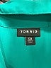 Torrid 100% Polyester Teal Long Sleeve Blouse Size Med Plus (00) - photo 7