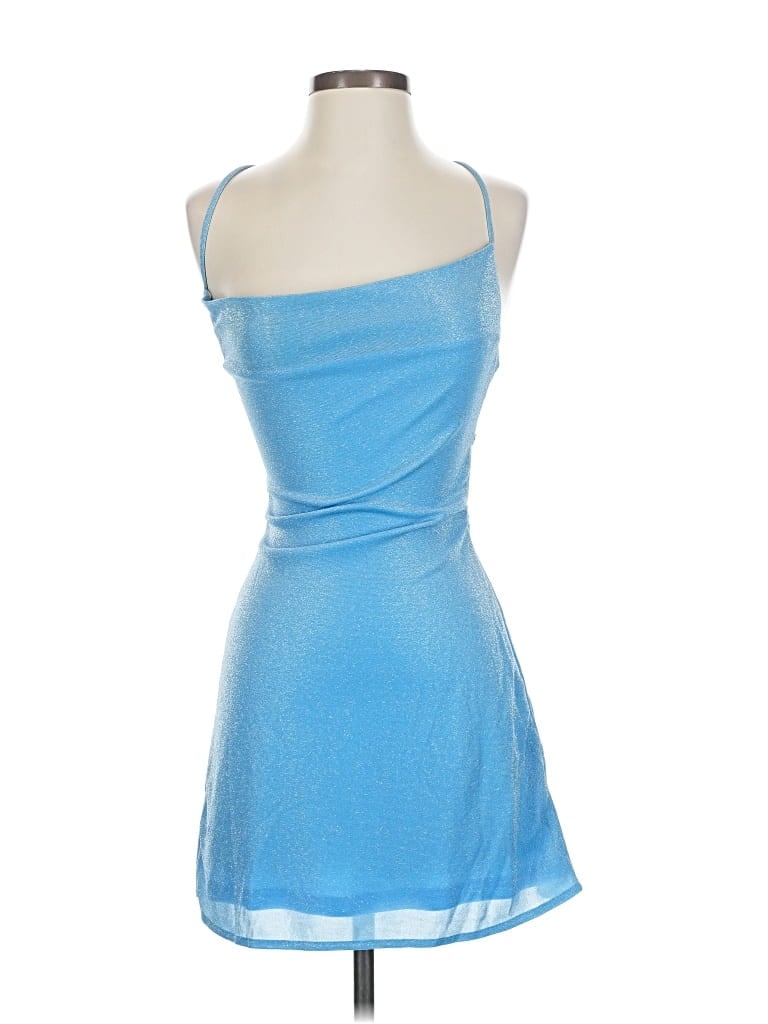 Pre-owned Hello Molly Cocktail Dress In Blue