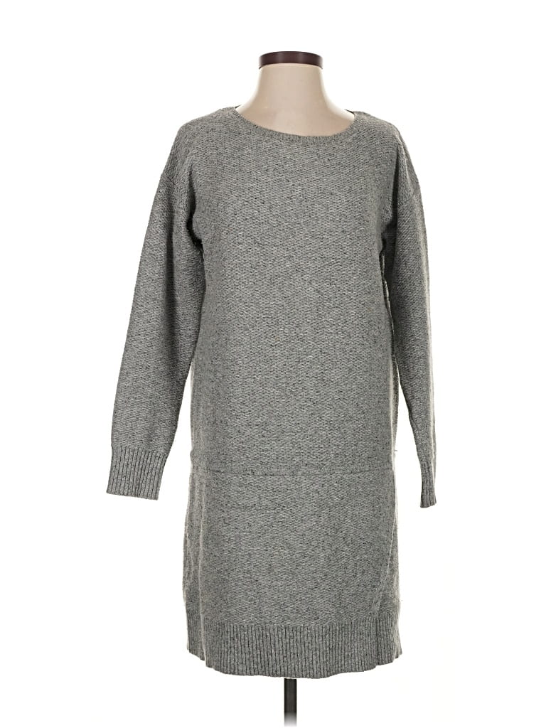 Pre-owned Club Monaco Casual Dress In Gray