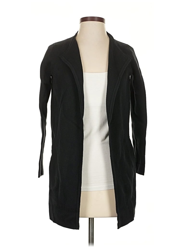 Pre-owned J.crew Factory Store Cardigan Sweater In Black