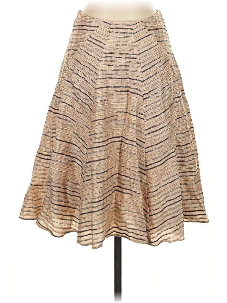Pre-owned Boss By Hugo Boss Silk Skirt In Brown