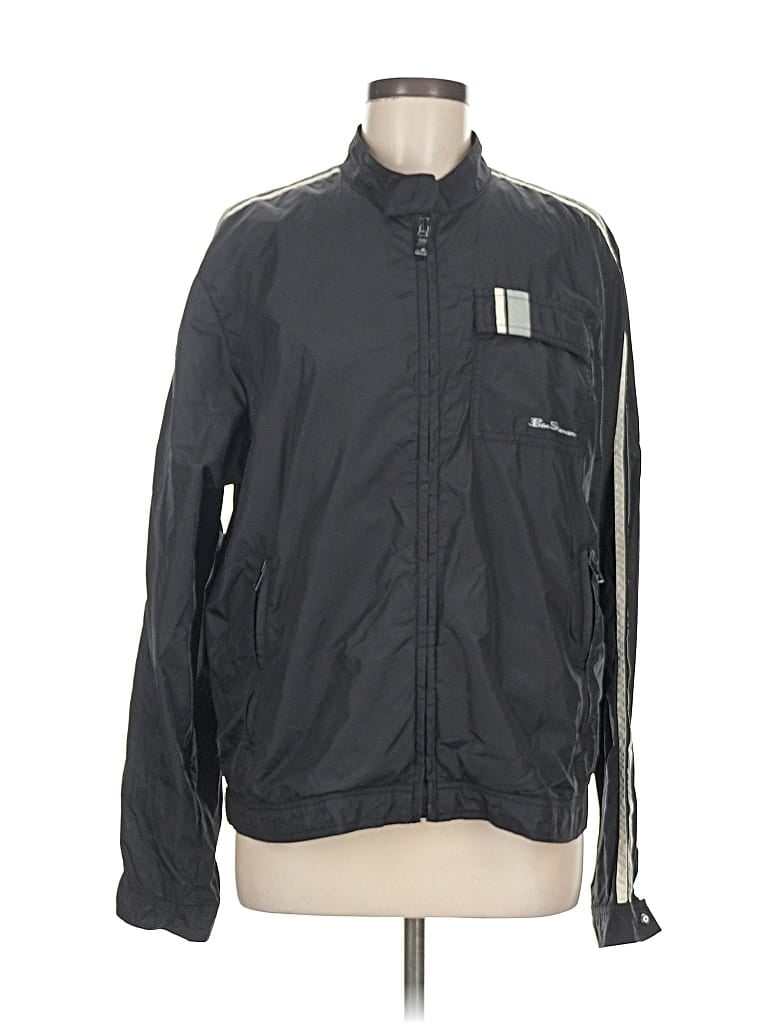 Pre-owned Ben Sherman Track Jacket In Black
