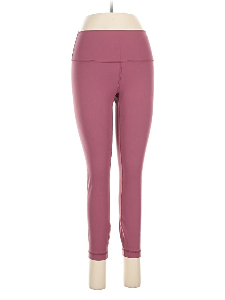 Pre-owned Lululemon Athletica Active Pants In Pink