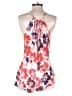 Love Ady 100% Rayon Floral Pink Red Romper Size S - photo 2