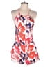 Love Ady 100% Rayon Floral Pink Red Romper Size S - photo 1